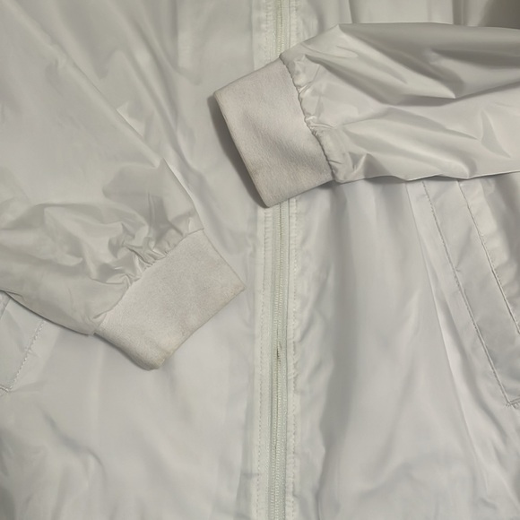 ASSHOLES LIVE FOREVER ALF LindaFinegold White Black Windbreaker Rain Coat Jacket - Picture 2 of 4